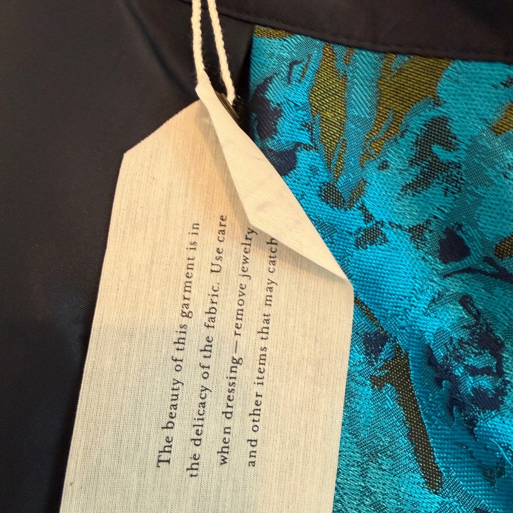 Anthropologie Maeve Ronette Jacquard Midi Skirt - Picture 3 of 9